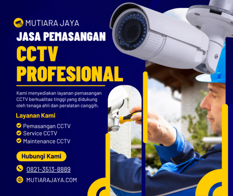 Harga Jasa Pasang Service CCTV Jogja Terdekat kualitas terbaik